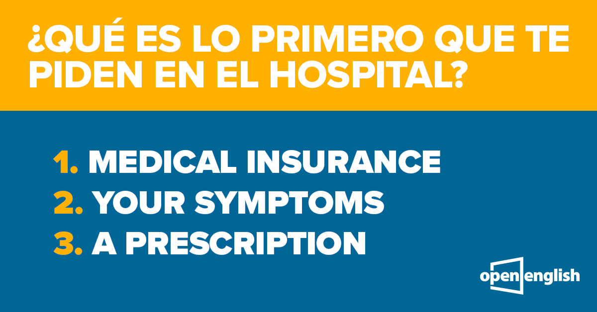 Consulta medica en inglés Inglés medico Open English