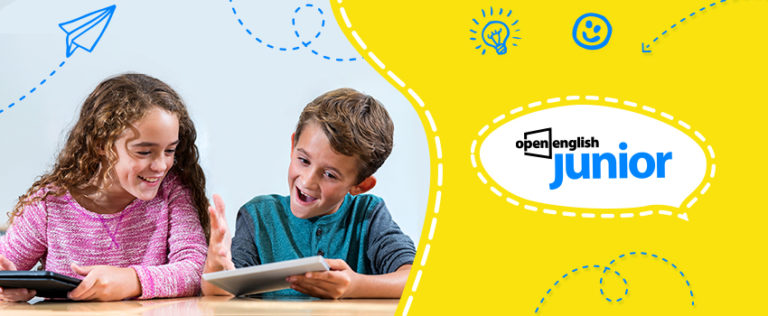 Open English Junior ¡el curso de inglés para niños más divertido!