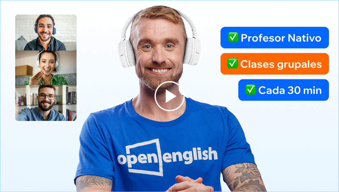 ¿Cómo es estudiar inglés en Open English?
